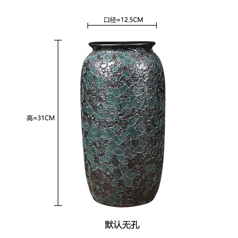 honeycomb toilet detergent glazed pottery porcelain vase creative hydroponics retro ornaments flower table pottery pot container