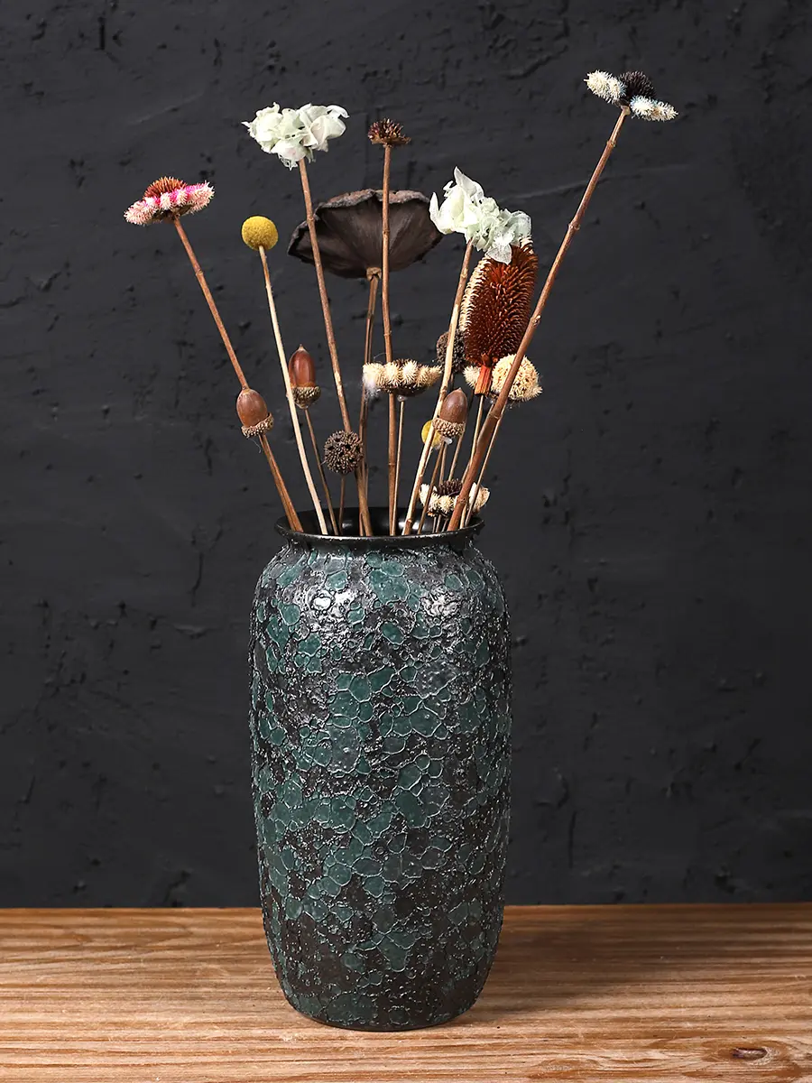 honeycomb toilet detergent glazed pottery porcelain vase creative hydroponics retro ornaments flower table pottery pot container