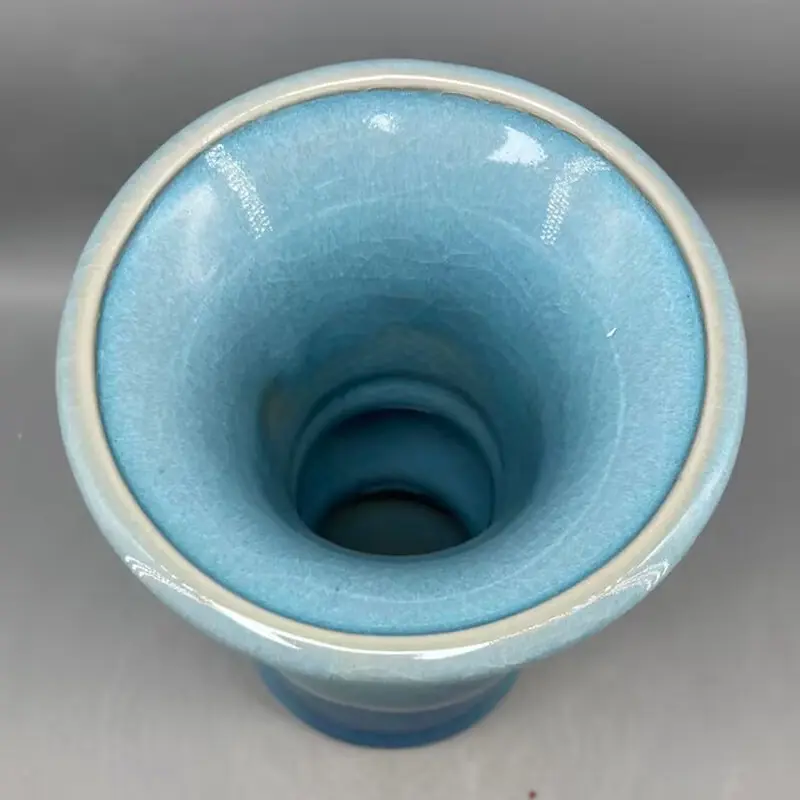 Ceramic Vase Ornamental vase Handicrafts Jun Porcelain Has Ice Cracks Open Pieces Of Under-glaze Bubbles