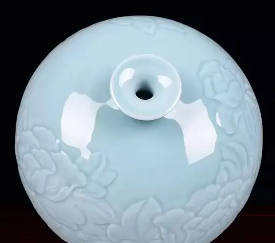 Solid color ceramic vase Traditional Vases Home Decoration Animal Vase Fine Smooth Surface Furnishing Articles