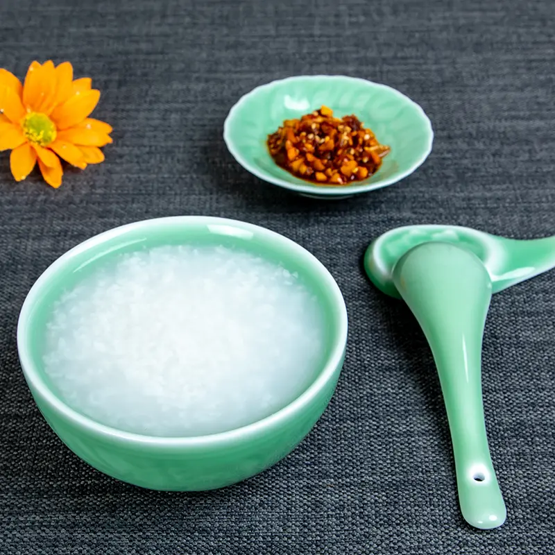 For homerice bowl small porridge bowl celadon tableware microwave heating ceramic eating bowl