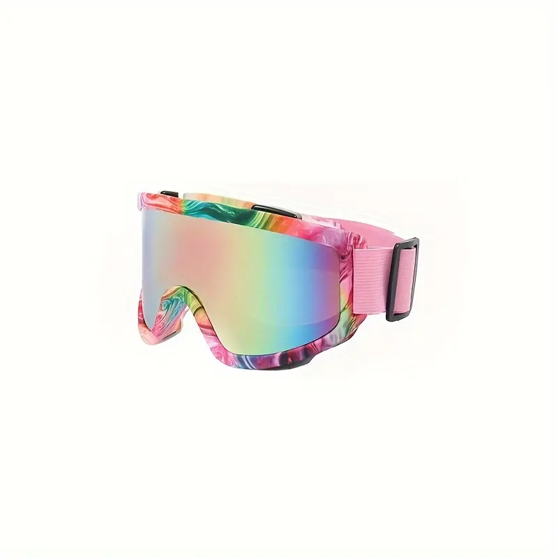Anti-Fog Ski Goggles Motorcycle Goggles Winter Snowboard Skiing Glasses Outdoor Sport Windproof Ski Mask Off Road Goggles Helmet