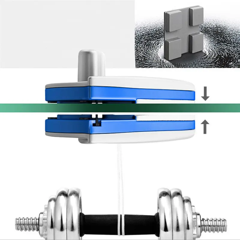 New 3-8mm Magnetic Glass Window Cleaning Tool Household Special Window Cleaner Automatic Water Discharge Double-layer Wiper