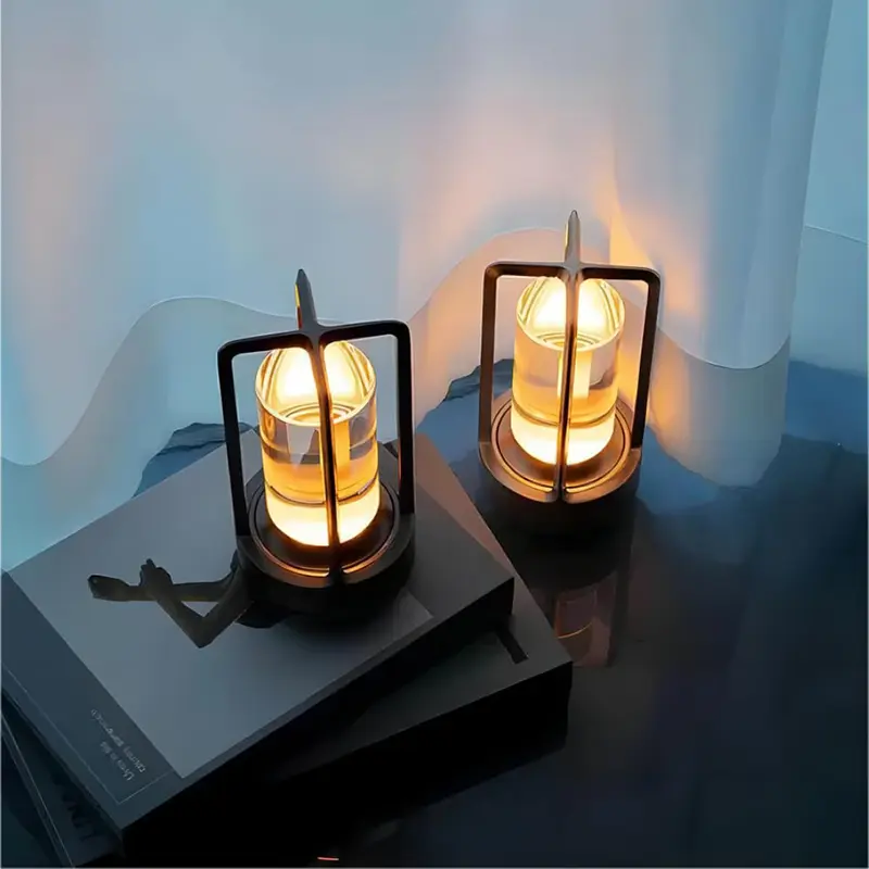 Portable Intelligent Bedroom Night Light With High-end Feel Usb Charging Camping Light Led Desk Lamp Eye Protection Bedside Lamp