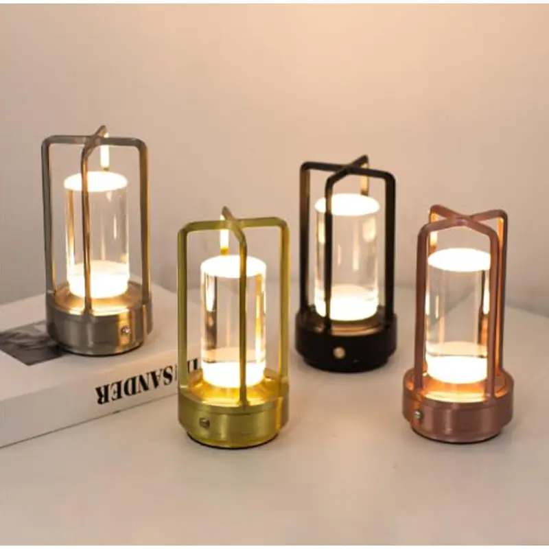 Portable Intelligent Bedroom Night Light With High-end Feel Usb Charging Camping Light Led Desk Lamp Eye Protection Bedside Lamp