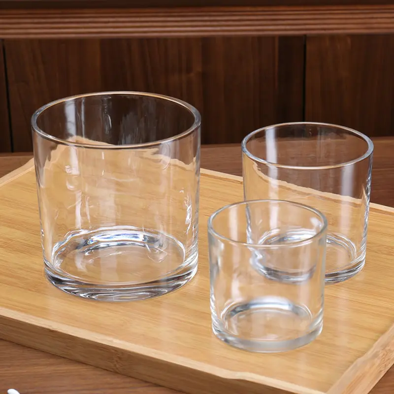 Thickened European Glass Tank Storage Tank Transparent Candy Tank Kitchen Storage Tank Sanitary Swab Storage Tank Accessories