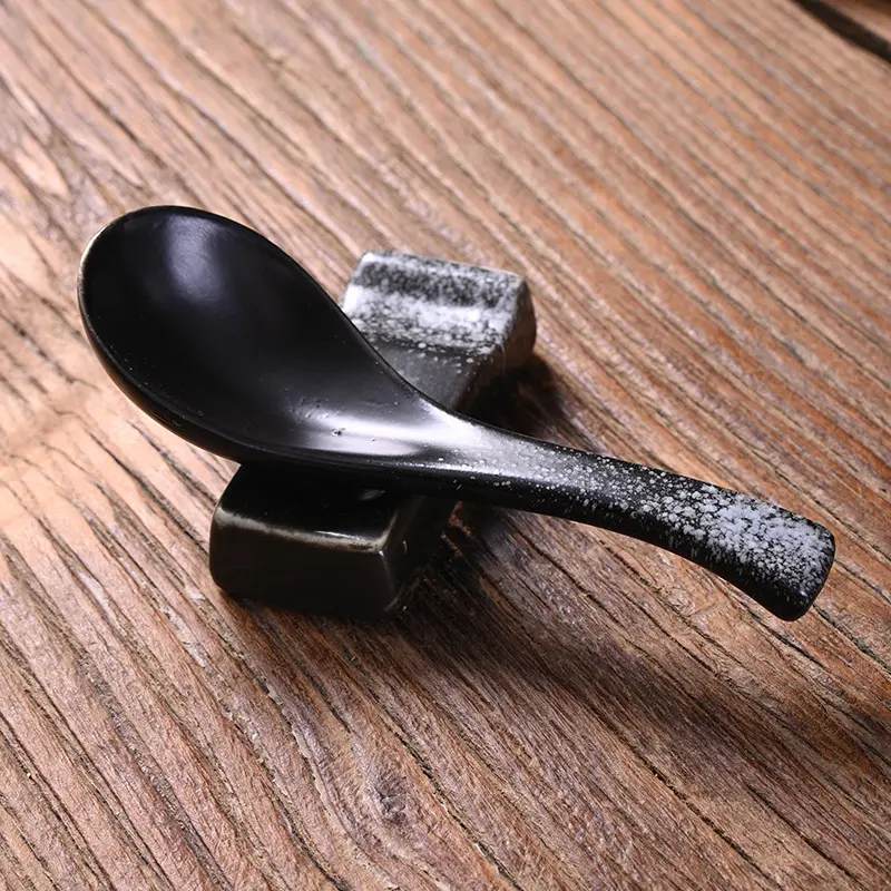 Japanese Tableware Ceramic Chopsticks Holder Household Chopsticks Holder Kiln Spoon Ceramic Table Decorative Chopsticks Pillow