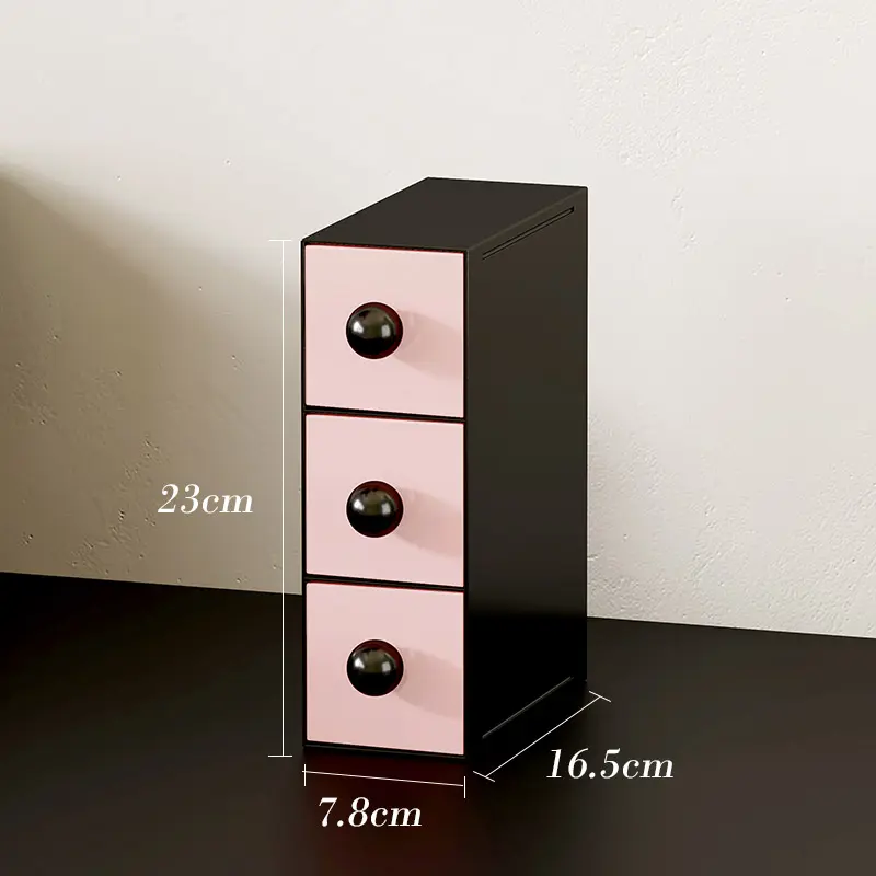 Desktop Cosmetics Storage Box Sundries Sorting Box Dresser Shelf Porch Large-capacity Multilayer Desktop Jewelry Storage Box