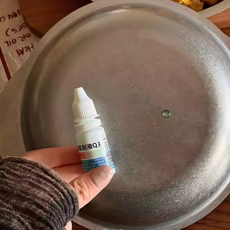 Vintage 304 Stainless Steel Binaural Plate Simple Curry Rice Plates Restaurant Snack Tray Fruit Salad Disc Household Tableware