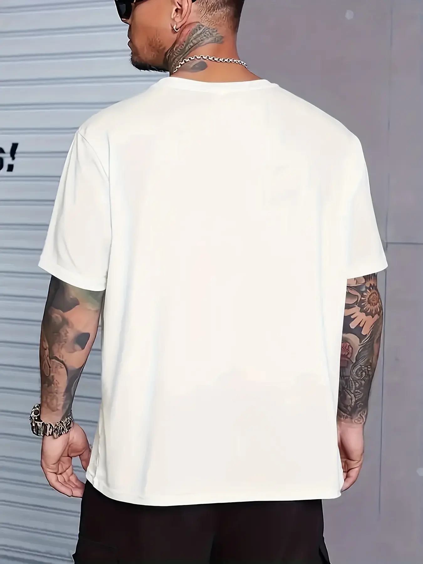 Summer men's 100% pure cotton sports casual loose fit plus cartoon duck print comfortable round neck short sleeved T-shirt top