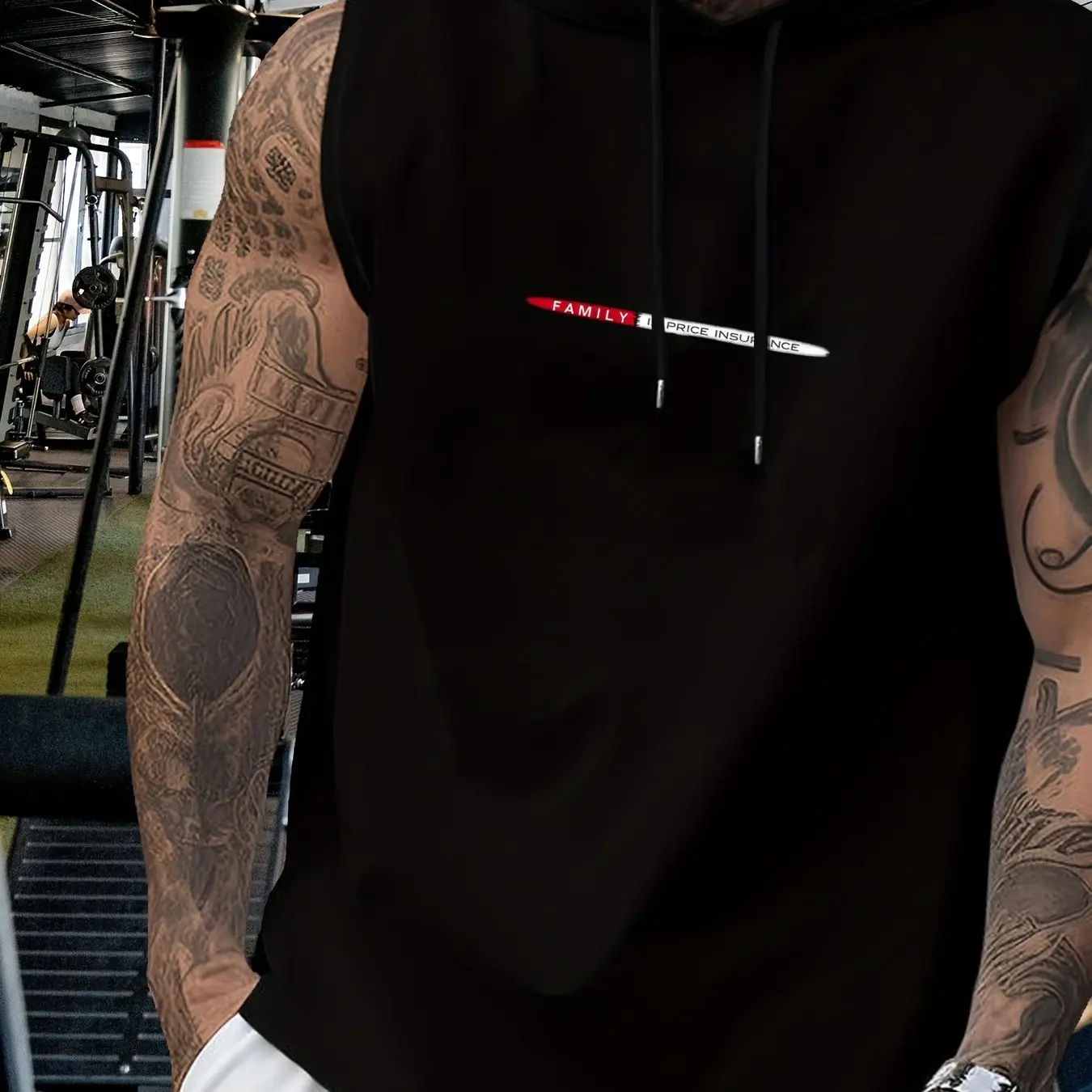 Men'S Plus Size Sleeveless tshirt Vest - Lightweight Breathable Athletic Top Quick-Dry GymCasual Shirt for Workout Beach C