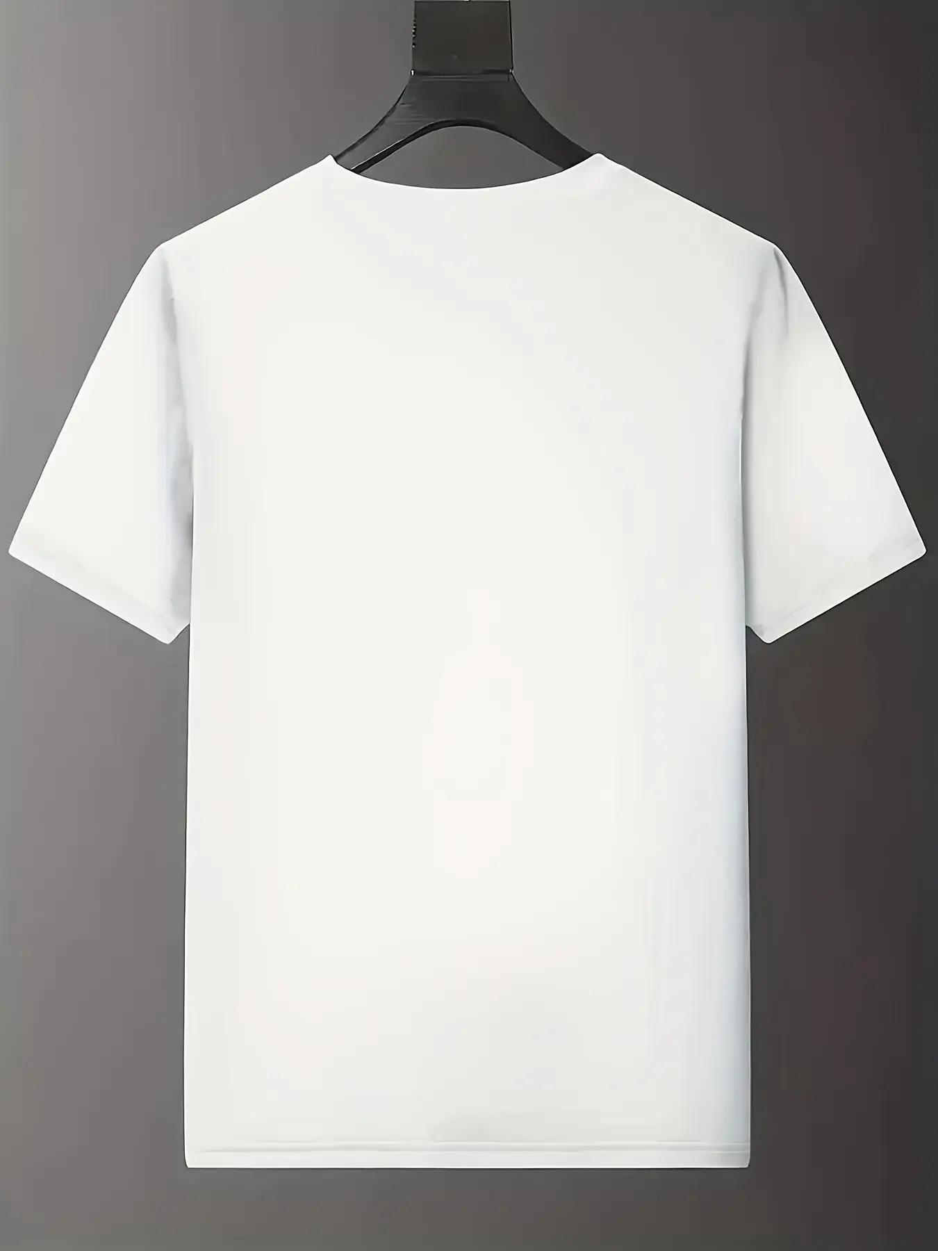 Men's summer 100% pure cotton fashionable casual loose sports Calvin letter pattern printed round neck short sleeved T-shirt top
