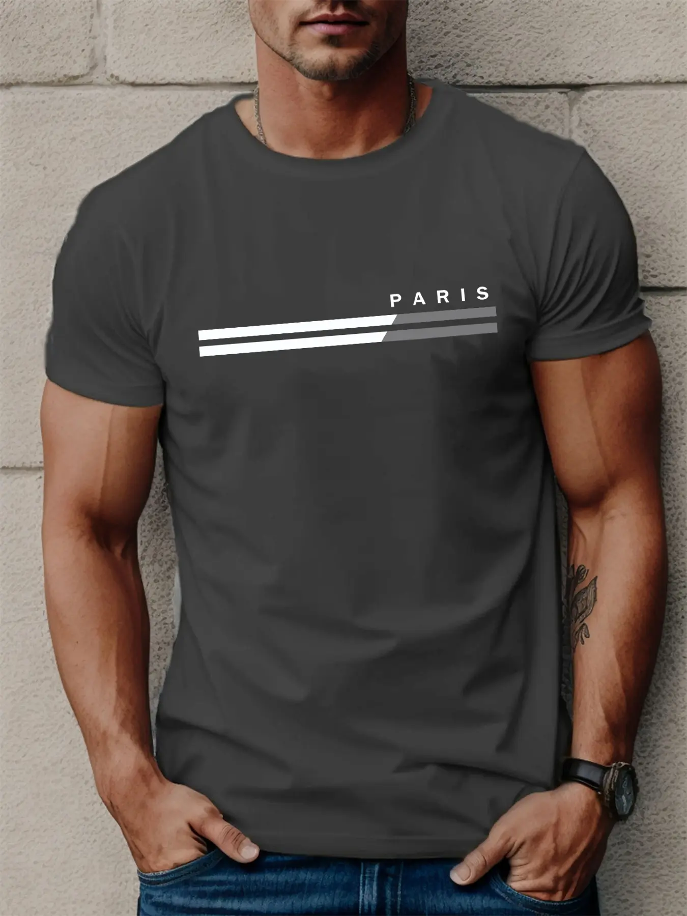 Men's summer 100 cotton fashionable casual loose solid color multi-color optional sports round neck short sleeved T-shirt top