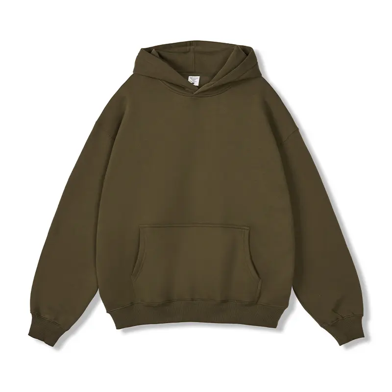 European and American New Fashionable Spring and Autumn Trend Plus Plush Thick Hoodie Unisex Sports and Leisure Pullover