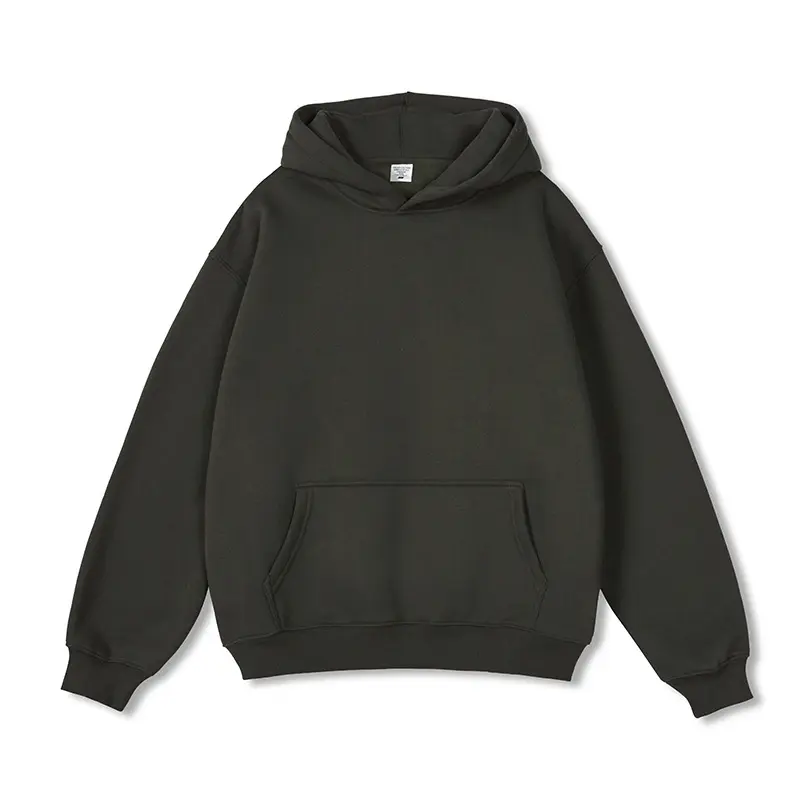 European and American New Fashionable Spring and Autumn Trend Plus Plush Thick Hoodie Unisex Sports and Leisure Pullover