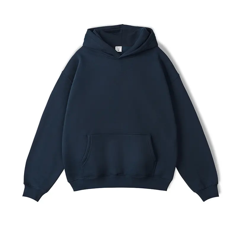 European and American New Fashionable Spring and Autumn Trend Plus Plush Thick Hoodie Unisex Sports and Leisure Pullover
