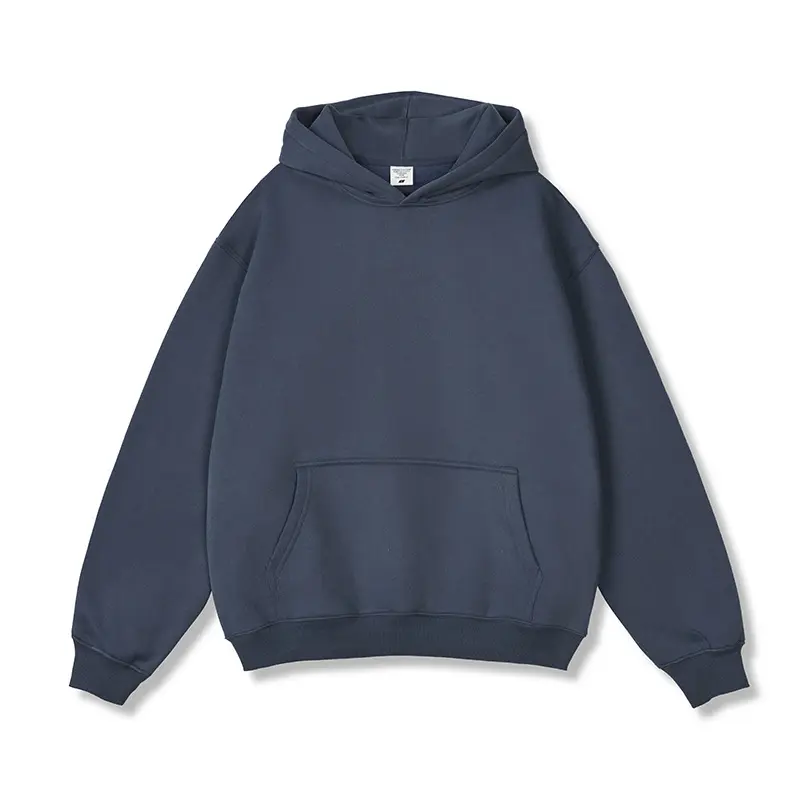 European and American New Fashionable Spring and Autumn Trend Plus Plush Thick Hoodie Unisex Sports and Leisure Pullover