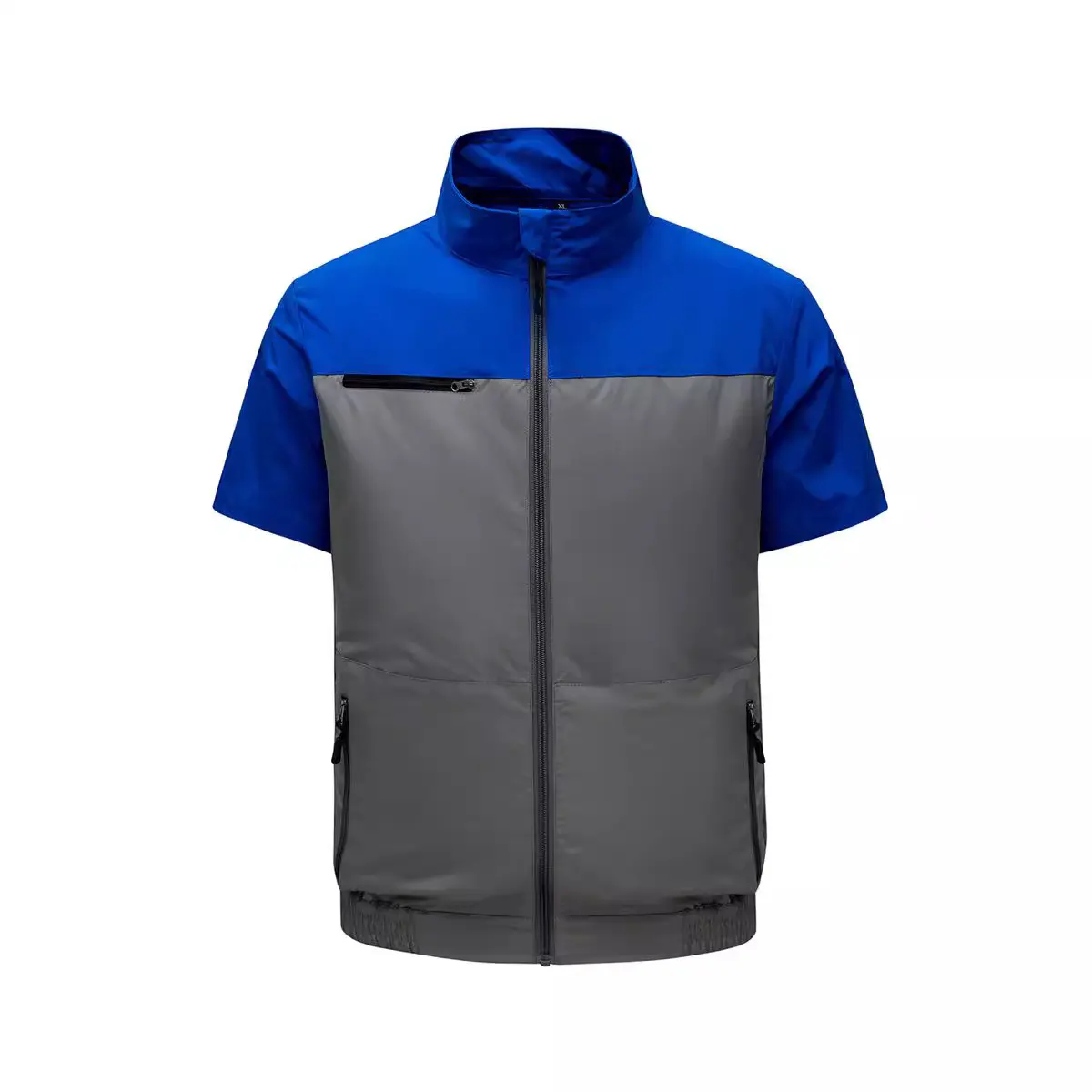 Summer Outdoor Comfortable Skin Friendly Top Men's and Women's Labor Protection Heatstroke Prevention Fan Cooling Work Clothes