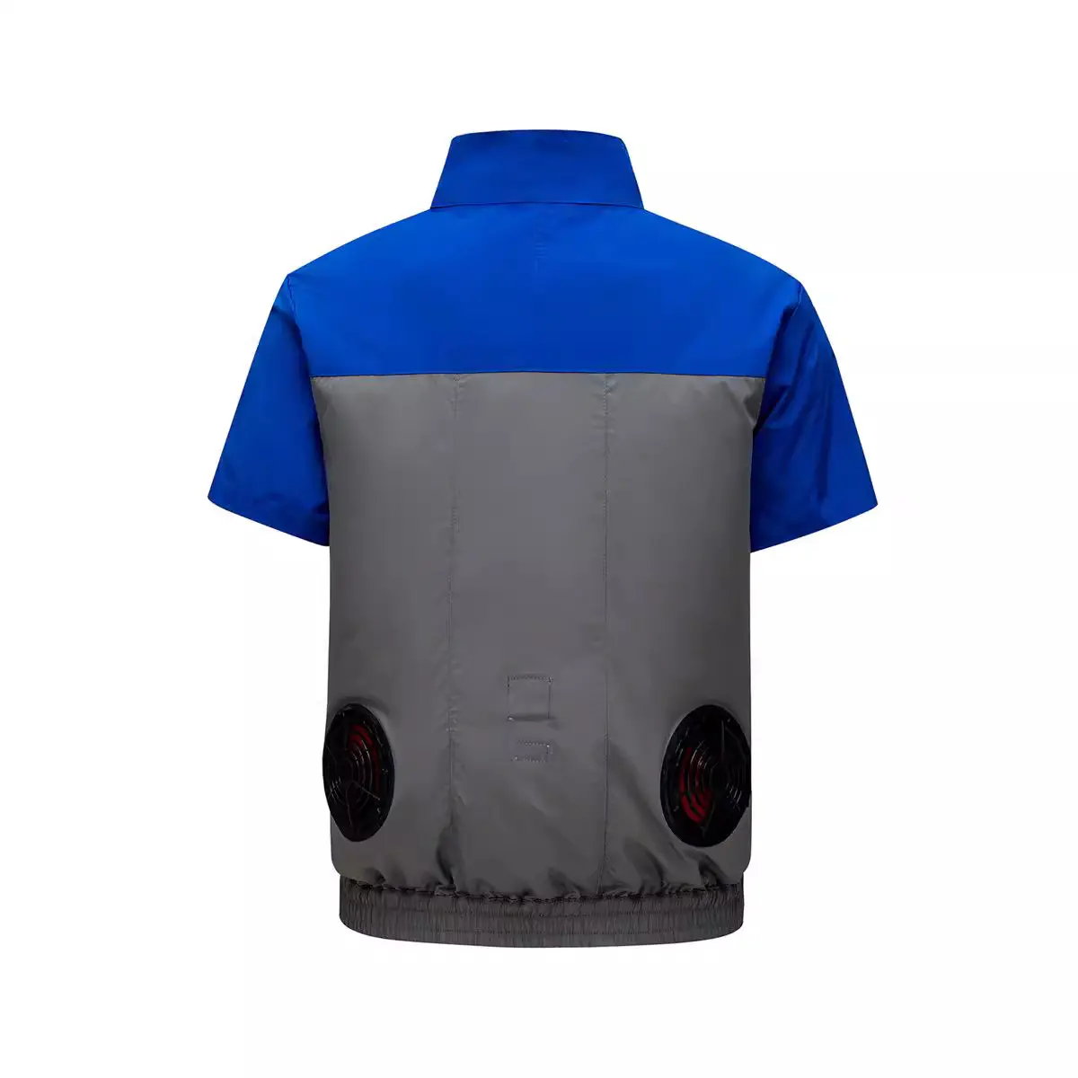 Summer Outdoor Comfortable Skin Friendly Top Men's and Women's Labor Protection Heatstroke Prevention Fan Cooling Work Clothes