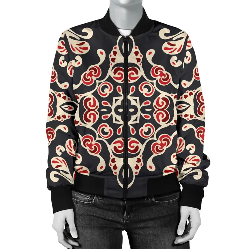 Vintage Ethnic Style Graphic Jacket Men 3D Print Long Sleeve Sweatshirts Men Women Casual Zipper Jacket Fashion Y2k Clothing