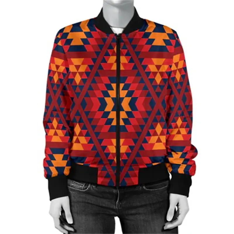 Vintage Ethnic Style Graphic Jacket Men 3D Print Long Sleeve Sweatshirts Men Women Casual Zipper Jacket Fashion Y2k Clothing