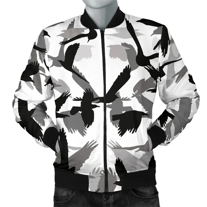 Cartoon Panda Graphic Jacket For Men Women Cute Animal 3D Printed Long Sleeves Coat Casual Loose Zipper Jackets Streetwear Tops