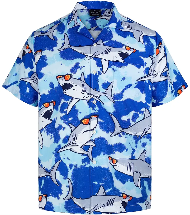 Hawaiian Shirt Man New Fashion Cute Animal Yellow Duck 3D Print Men's Casual Shirt Women Vacation Party Kawaii Shirts Blouse