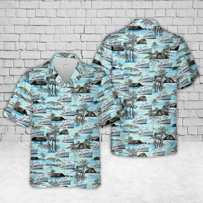 3D Graphic Hawaiian Shirt Man Hippie Alien Print Vacation Beach Shirt Women New Fashion Casual Button Aloha Blouse Neon Clothes