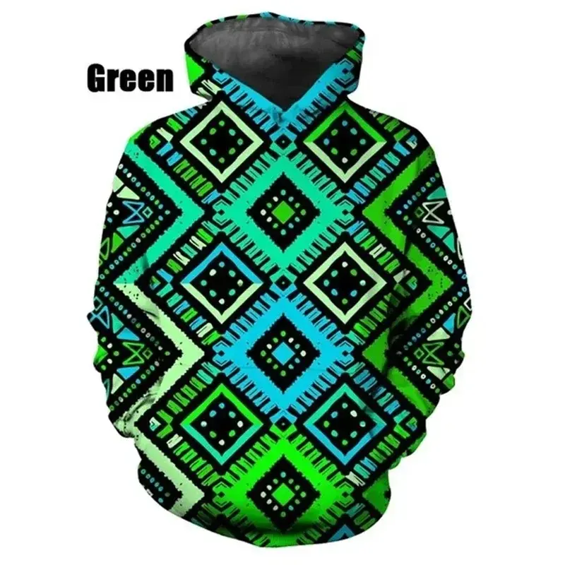 New Tribe Graphic 3D Print Hoodies Men Women Casual Long Sleeve Pullover Sweatshirts Harajuku Streetwear Mens Ovesize Hoodies