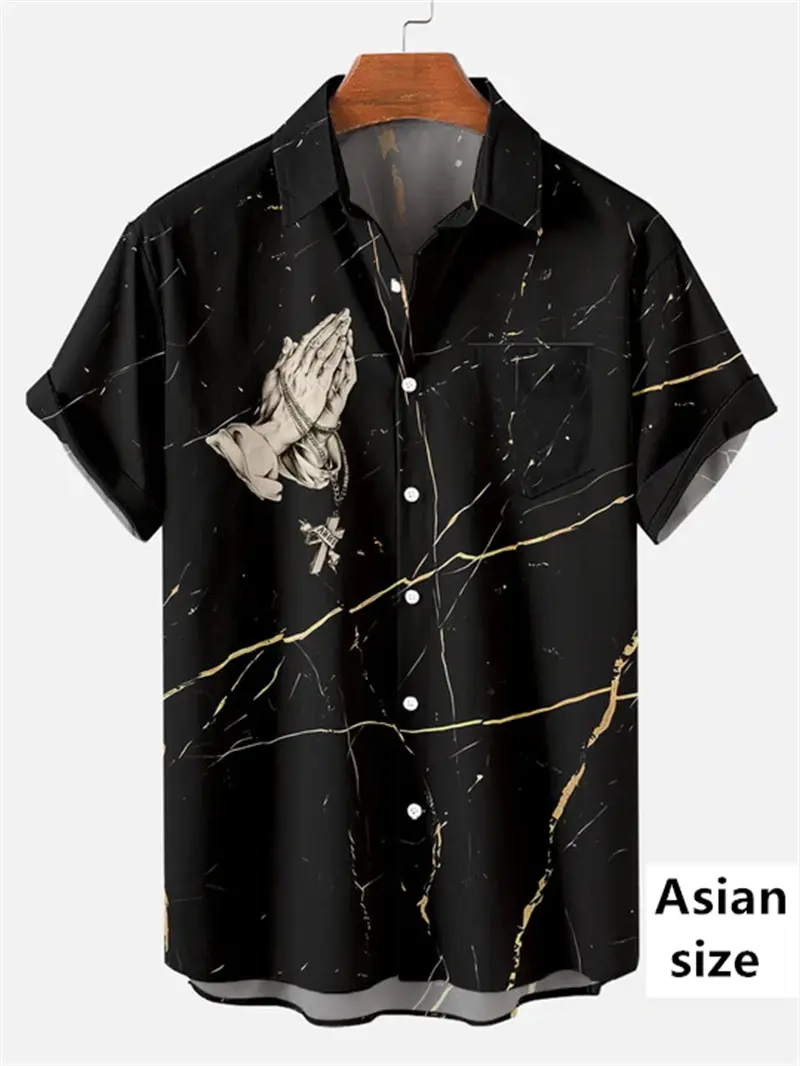 Jesus Cross Graphic 3D Printed Shirt Men Women New In Easter Day Jesus Christ Shirt Summer Unisex Short Sleeve Blouse Men Tops