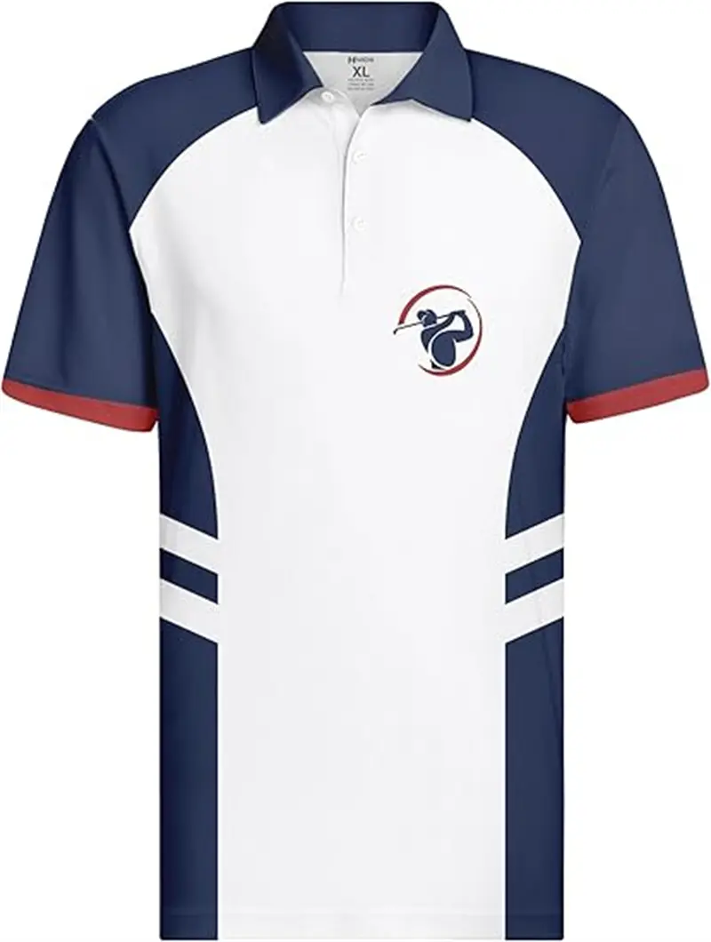 3D Print Golf Polo Shirt For Men Fashion Summer Personalized Shirt Buttons Lapel Oversized Short Sleeve Male Quality Sport Tops