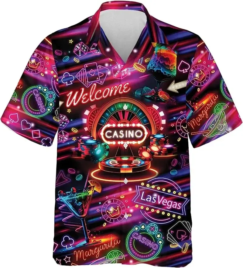 Summer Men's 3D graphic guitar Hawaiian Shirts vintage musical instruments Printed Tops women Fashion Casual party beach shirt