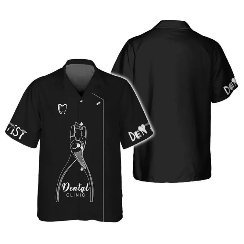 Funny Cosplay Nurse 3D Print Shirt Man Women Summer O-Neck Short Sleeve Blouse Oversized Casual Top  Loose Streetwear Harajaku