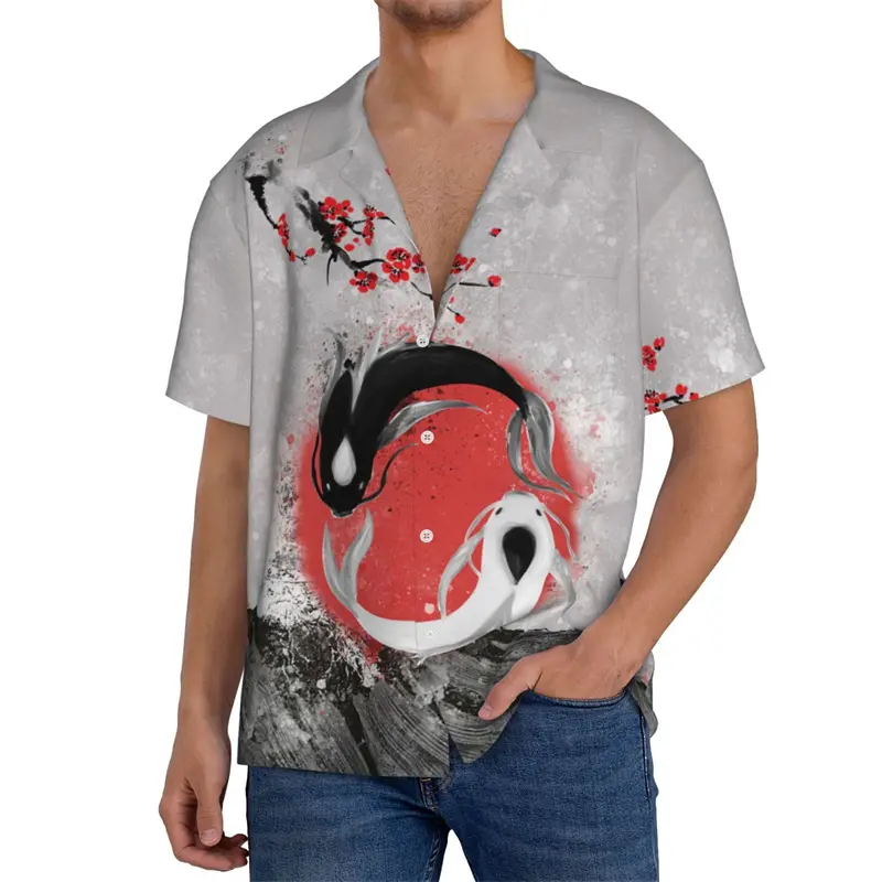 Funny Dog Pattern Hawaii Shirt Men Women Summer Fashion Short Sleeves 3d Printed Animal T-Shirts Tops Button Shirts Lapel Blouse