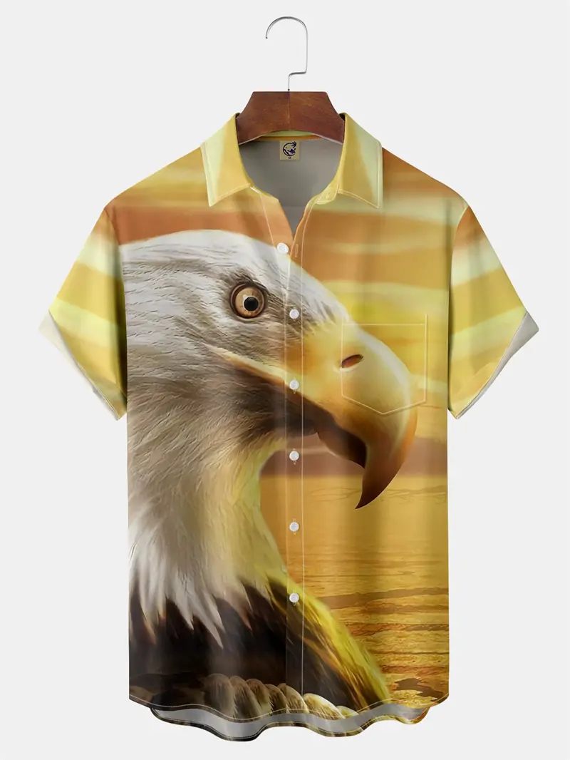 Funny Animal Graphic Hawaiian Shirts For Men Women Fun Frog Sheep 3D Print Blouse Summer Button T-Shirt Short Sleeve Lapel Tops
