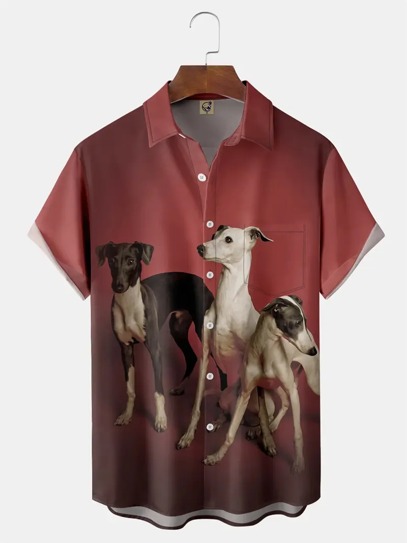 Funny Animal Graphic Hawaiian Shirts For Men Women Fun Frog Sheep 3D Print Blouse Summer Button T-Shirt Short Sleeve Lapel Tops