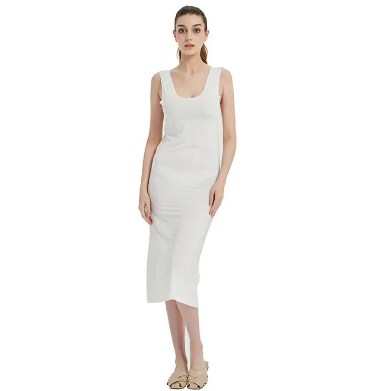 Lady Sexy Full Slips Under Dress Slip Anti-Static Tank Long Midi Dress Petticoat Shorts Pajama Ladies Sleeveless Nightwear