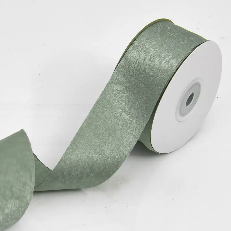 4cm 10 Yards Double-sided Velvet Ribbon Handmade Wedding Decoration Ribbon For Gift Wrapping DIY Flower Bouquet Hair Accessories