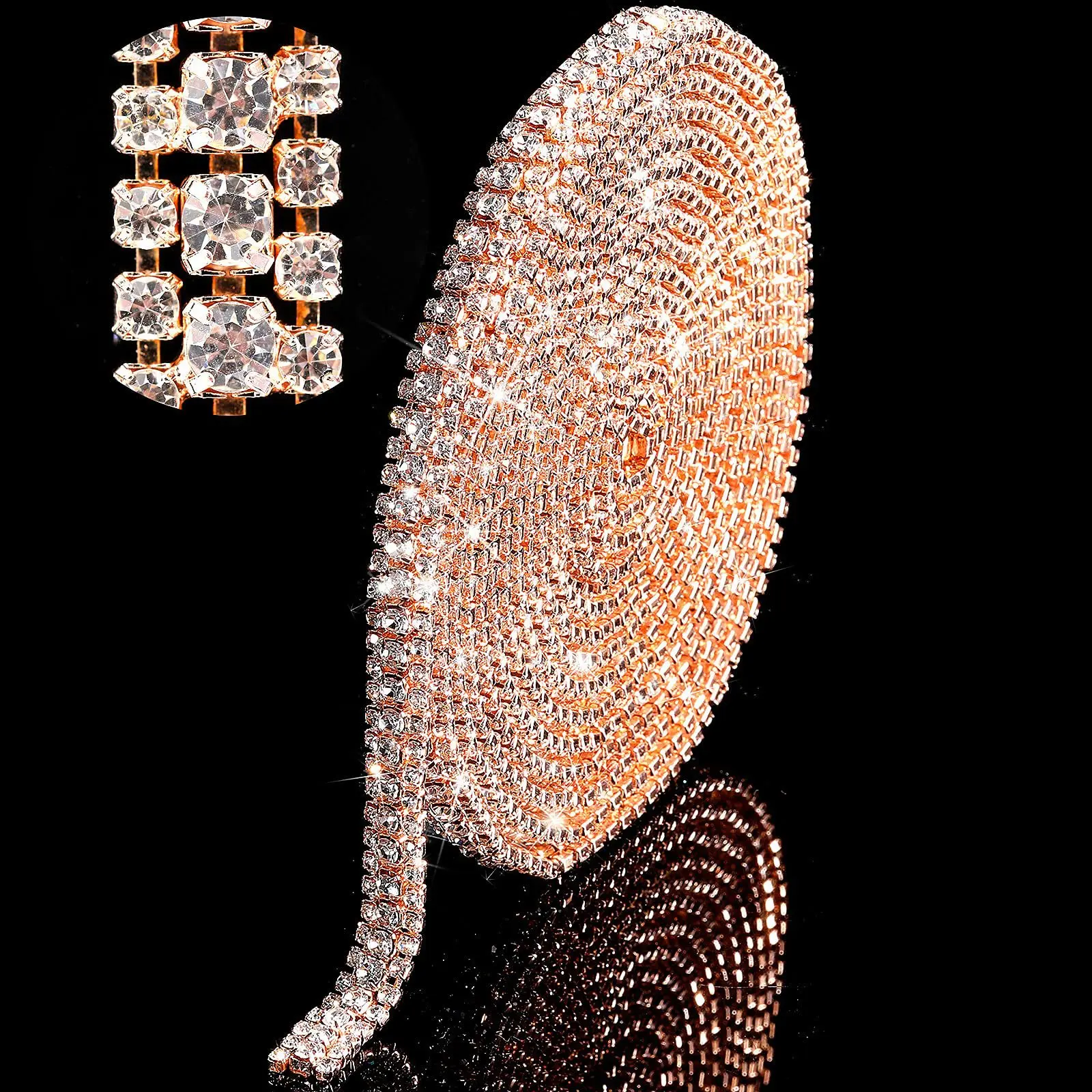 Glass Rhinestone Strass Garment Accessories Strass Crystal AB High Density Sew On Clothes For Fashion DIY Apparel