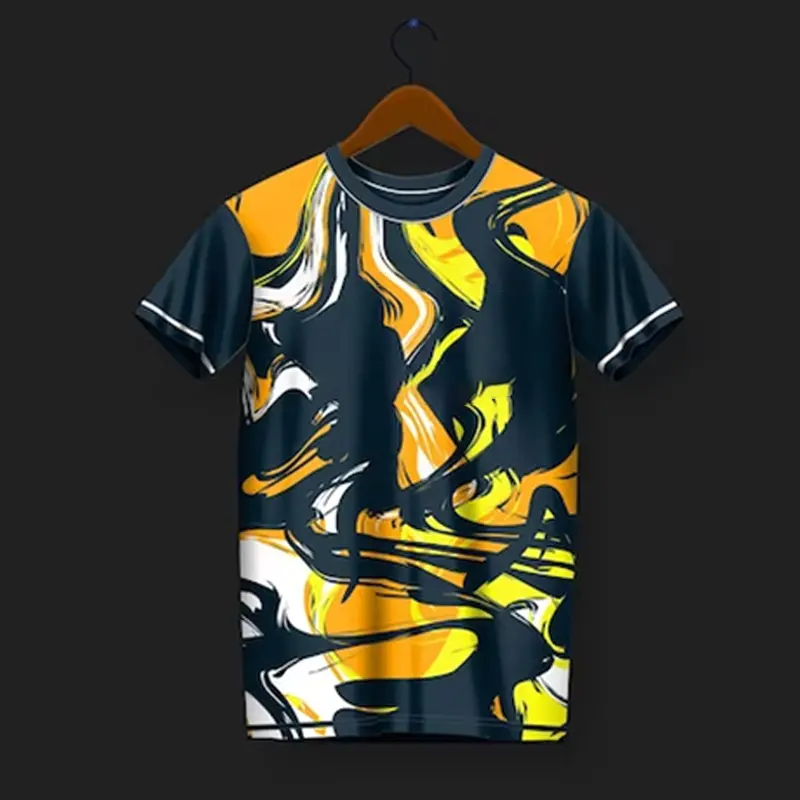 Street Graffiti Style Full Print Run T Shirt Unisex Sport Breathable Short Sleeve T-shirt Badminton Football Fashion Trend Tee