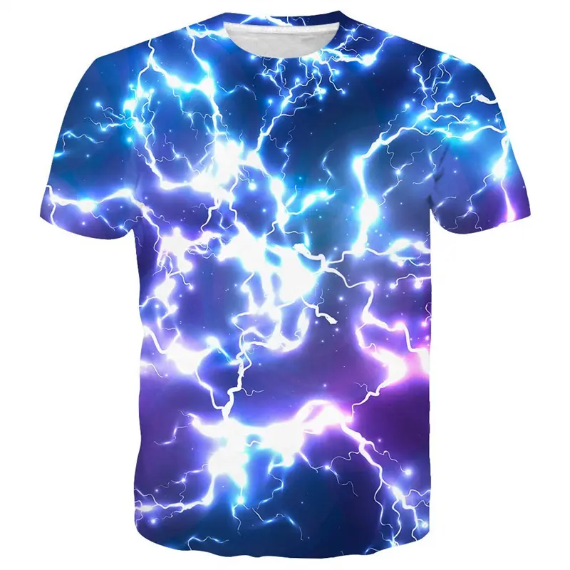 Cool Patterns 3D Printing T-shirt Men's Hip Hop Streetwear T Shirt Round Neck Short Sleeve Summer Fashion 2024 New Oversize Tees