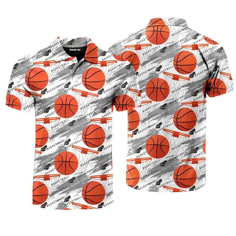 Full Over Print Funny Pickleball Polo Shirt Unisex Loose Sport Short Sleeve Lapel Golf Shirts Casual Basketball Graphic T-shirt