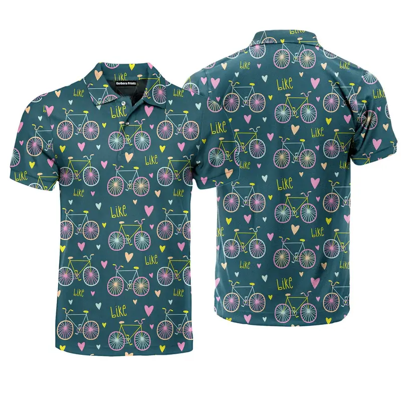 Full Over Print Funny Pickleball Polo Shirt Unisex Loose Sport Short Sleeve Lapel Golf Shirts Casual Basketball Graphic T-shirt