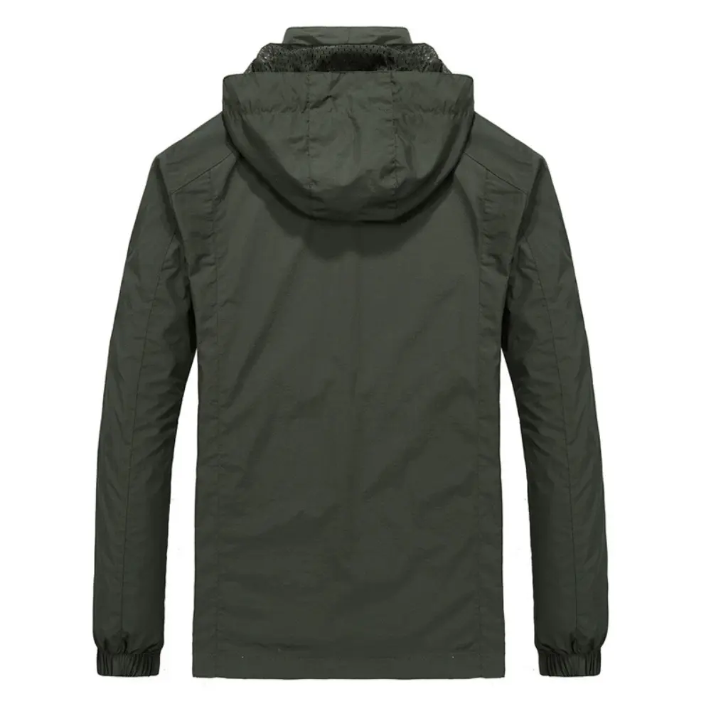 Men's Windbreaker Jackets Waterproof Hooded Water Proof Wind Breaker Casual Coat Male Clothing  Autumn Jackets Men TOP