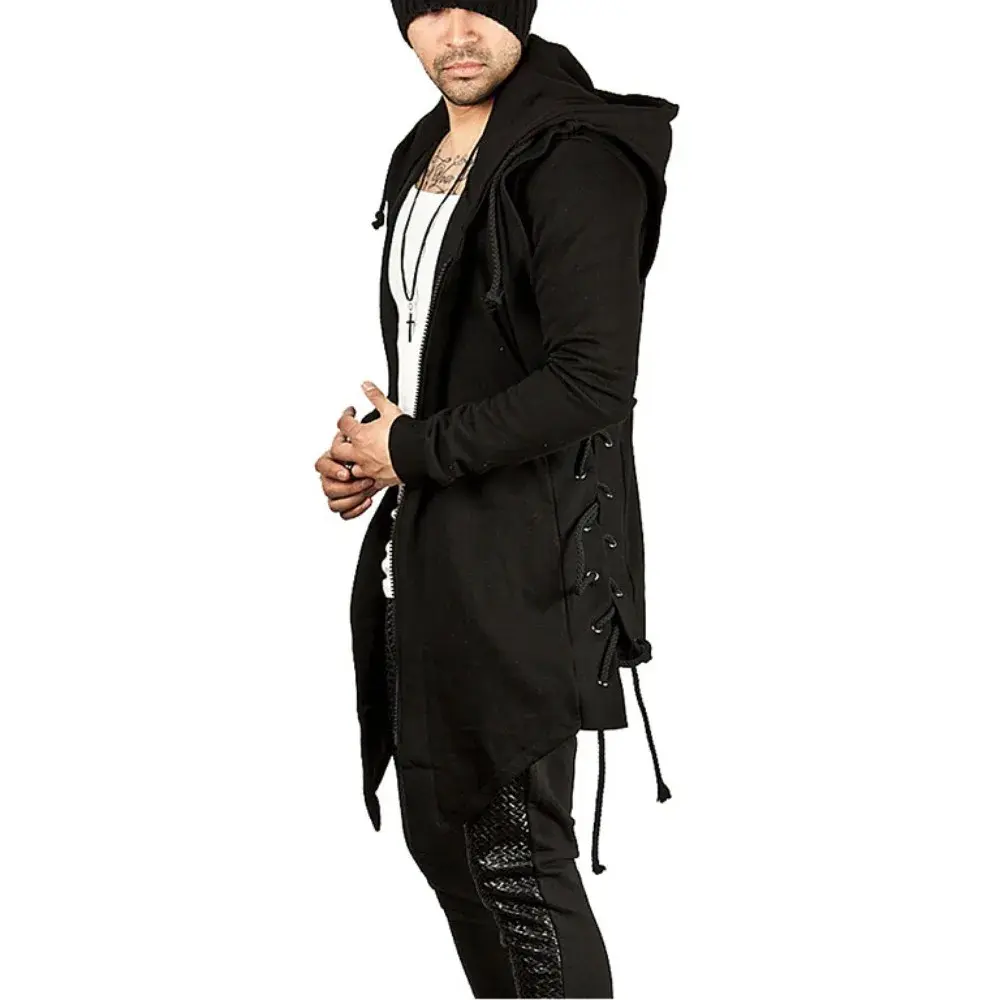 Autumn Men Hoodies Sweatshirts Casual Hooded jacket Long Sleeve Hoodie Men Slim Fit Streetwear Loose Jacket Coats