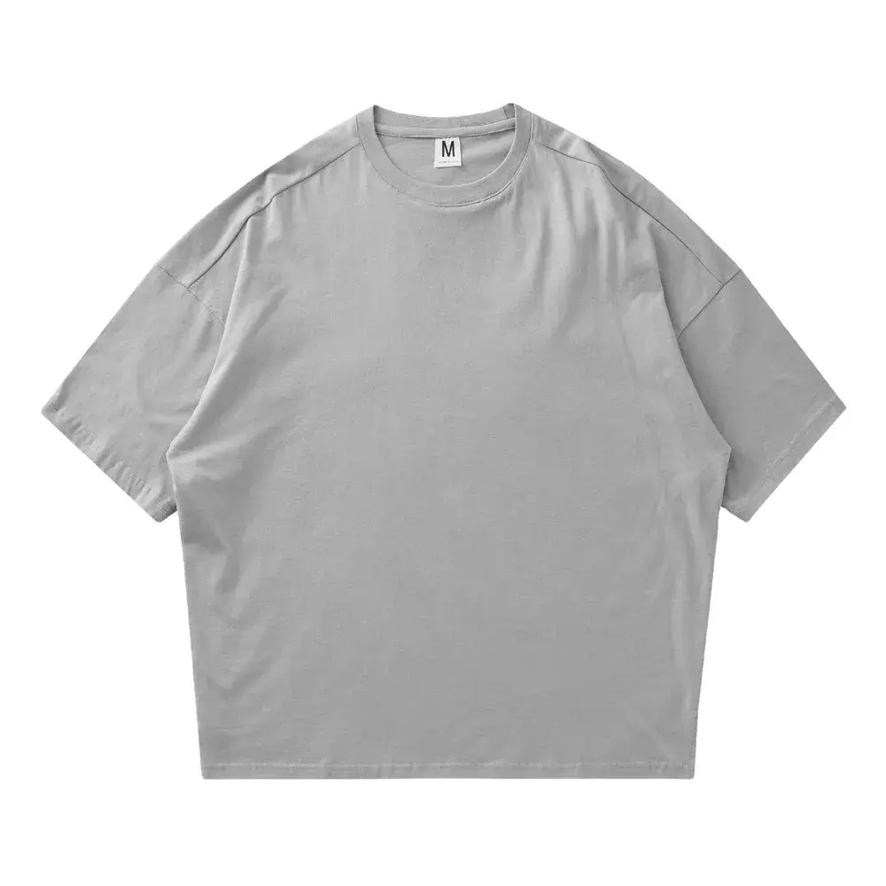 King Billion cotton Men's summer Men's T-shirt loose 5 half short-sleeved casual basic shirt O neck