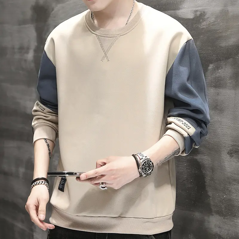 Spring Fall Men's Sweatshirt Male Casual Lightweight Harajuku Sweatshirts Hoodie Streetwear Fashion Baggy Tops