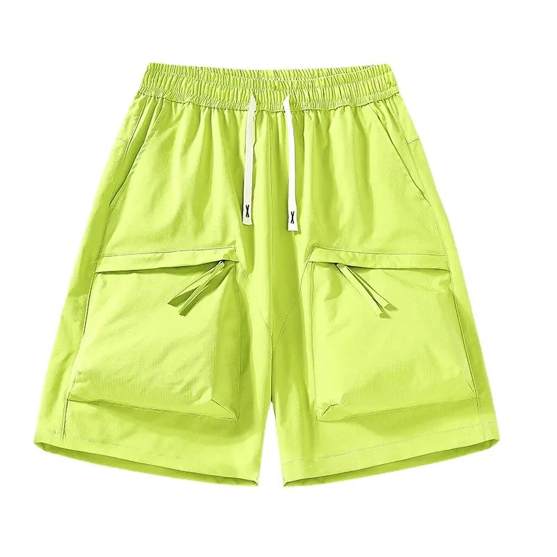Summer Cargo Shorts Men's Shorts Pants with Pockets Casual Trousers Men's Short Lightweight Breathable Streetwear