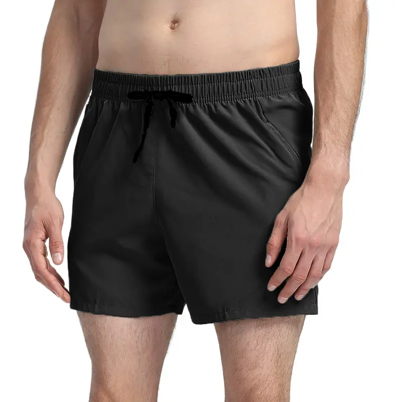 Summer Mens Athletic Shorts Woven Dry Fit Gym Shorts with Zipper Pockets Drawstring for Activewear Casual Streetwear