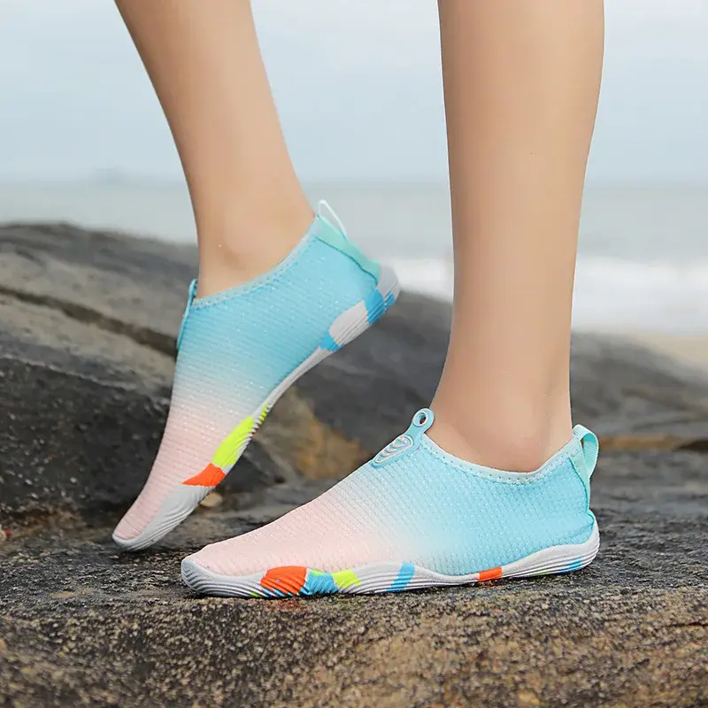 New Summer Autumn Large Size Men's Women's Shoes Outdoor Couple Beach Shoes Thick Bottom Water Shoes Lazy Shoes